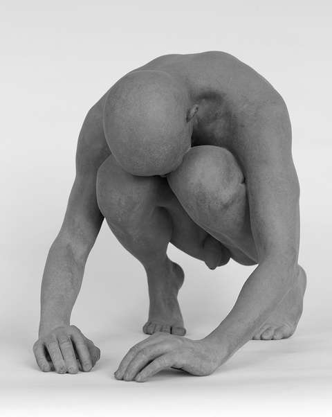 Sculptor: Christian Pontus Andersson - Hukande Man